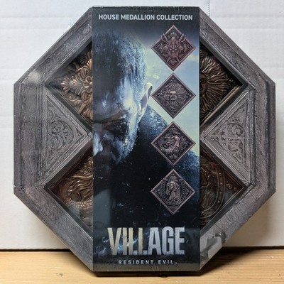 Resident Evil VIII Village Replica House Crest Medallion Collection