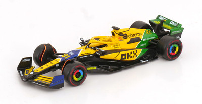 1:43 Bburago McLaren MCL38 GP Monaco Piastri 2024