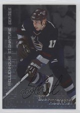 1999-00 ITG Be A Player Millennium Signature Series Bill Muckalt #236 Auto 2d8
