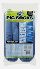 New Pig 35700 Absorbent Sock Blue/Gray 3 Dia. x 42 Length 2 Per Pack 1.5 Gal.