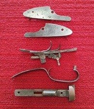 58298 Elgin Arms Co. 12 Guage Side Plates Trigger Guard And Other Parts