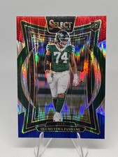 2024 Panini Select - Concourse Level Olumuyiwa Fashanu #66 -Red White Blue Shock