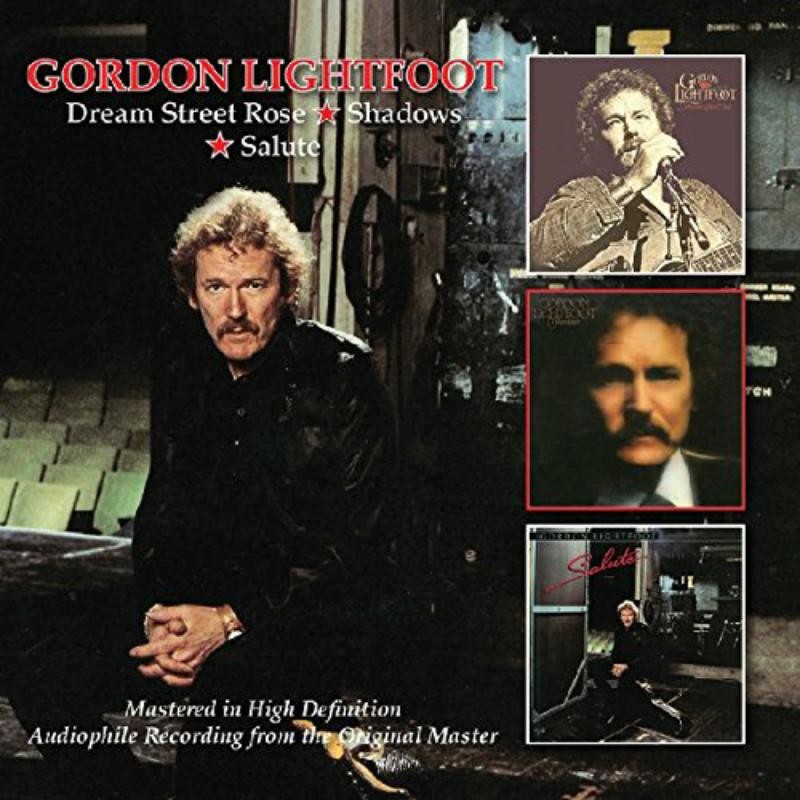 Gordon Lightfoot Dream Street Rose / Shadows / Salute Double CD NEW