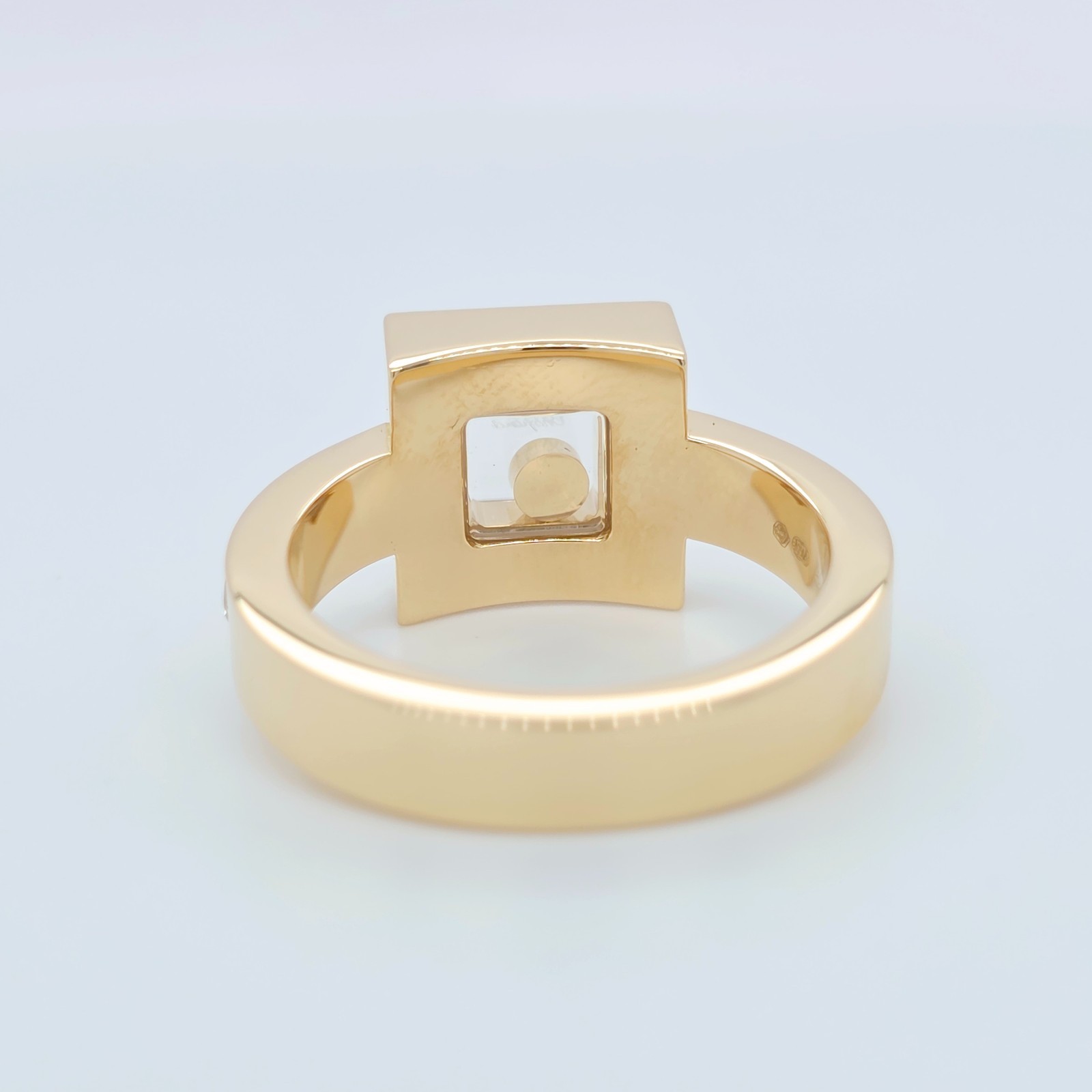 Chopard Happy Diamonds Square Ring, 18ct Yellow G… - image 4
