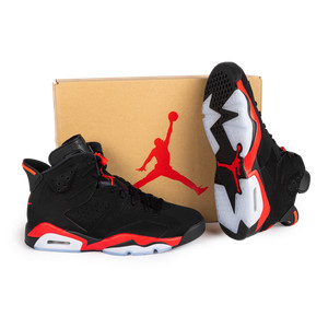 black and red jordans for sale