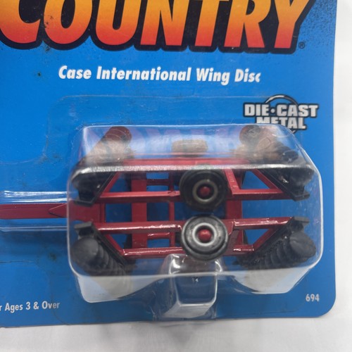 #694 Ertl Farm Country Case International Wing Disc ~ 1995 Sealed 1:64 Die Cast - Picture 3 of 5