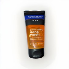 Neutrogena Men Skin Clearing Daily Acne Face Wash 5.1 fl oz, Salicylic Acid