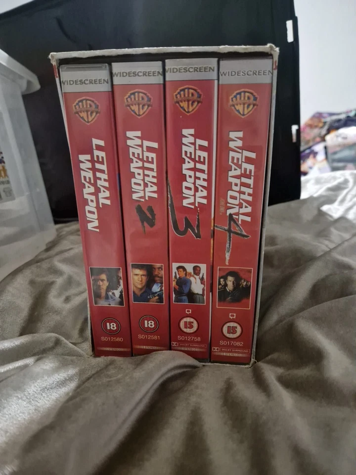 Lethal Weapon VHS Widescreen 4 Boxset - Image 2 of 4