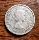 CANADA 1961  80% SILVER 25 CENTS Coin