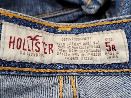 Hollister Jeans Women's Size: 5R Cute Denim Distressed - Picture 6 of 9