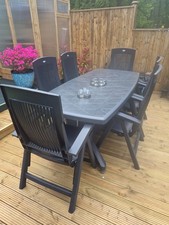 hartman garden table and chairs