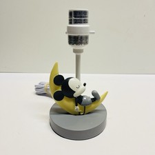 Disney Baby Mickey Mouse Moon Lamp Night Light Nursery Decor Table Lamp Works