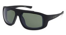 Harley-Davidson Men's Crusher Sunglasses, Matte Black Frames  Green Lenses