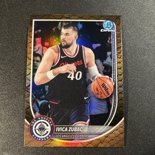 IVICA ZUBAC 2025-26 Bowman Basketball CHROME Reptilian Refractor BCV-120