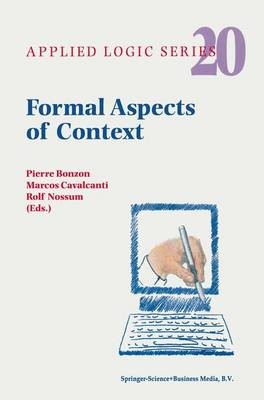 Formal Aspects of Context, ,  Hardback