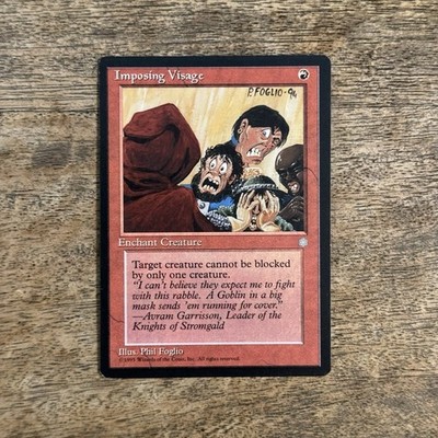 Imposing Visage LP Ice Age 1995 Magic The Gathering MTG TCG