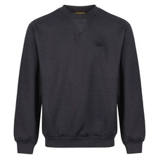 Iron Mountain Herren-Pullover recyceltes Garn Antipill flexibel Holzkohle M