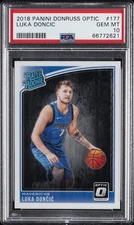 2018 PANINI DONRUSS OPTIC #177 LUKA DONCIC ROOKIE RC PSA 10
