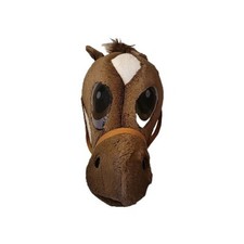 Dan Dee Big Greeter Plush Large Brown Horse Mascot Costume Mask Halloween
