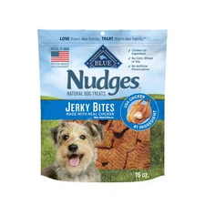 Nudges Jerky Bites Natural Dog Treats Chicken