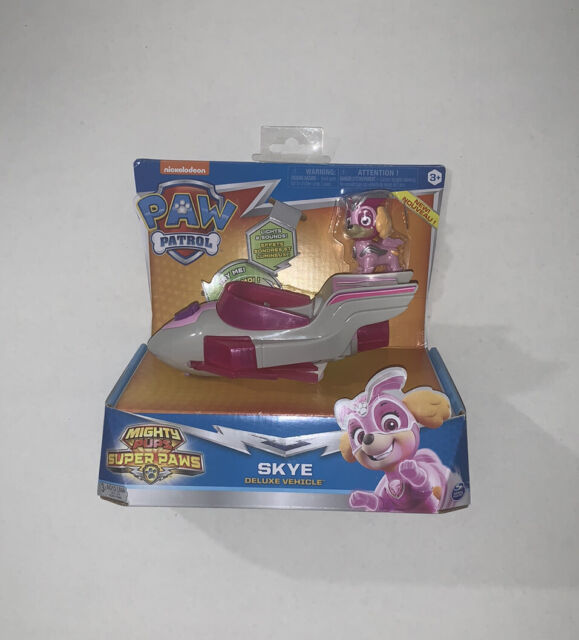 Spin Master Mighty Pups Super Paws Paw Patrol Skye Deluxe Vehicle - 6053828 for sale online | eBay