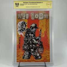 RED ROOM: ANTI-SOCIAL NETWORK #1 CBCS 9.8 SS & Remark YZAGUIRRE IZZY'S Limit 800