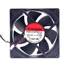 SUNON PMD1212PTB1-A 12V 12W 1A 12025 High Air Volume Chassis Cooling Fan 2-wire