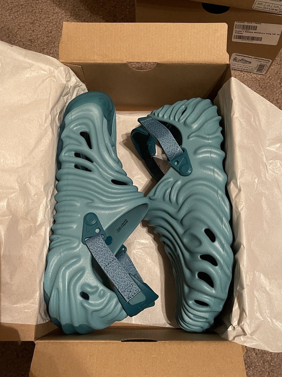 Salehe Bembury The Pollex Clog Crocs Men's 12 US Tide Blue Rare