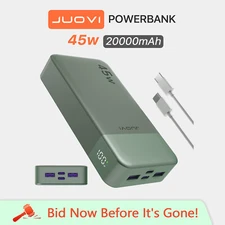 20000mAh Portable Power Bank 45W Charging External Battery Backup For Cell Phone