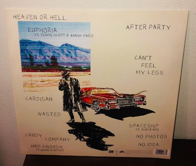 Don Toliver Heaven Or Hell Cactus Jack Records Signed Vinyl Record Album LP  PSA | eBay