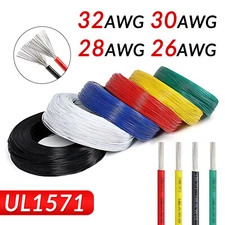 Flexible UL1571 Stranded Wire Cable PVC Insulated Electronic Wire 26/28/30/32AWG