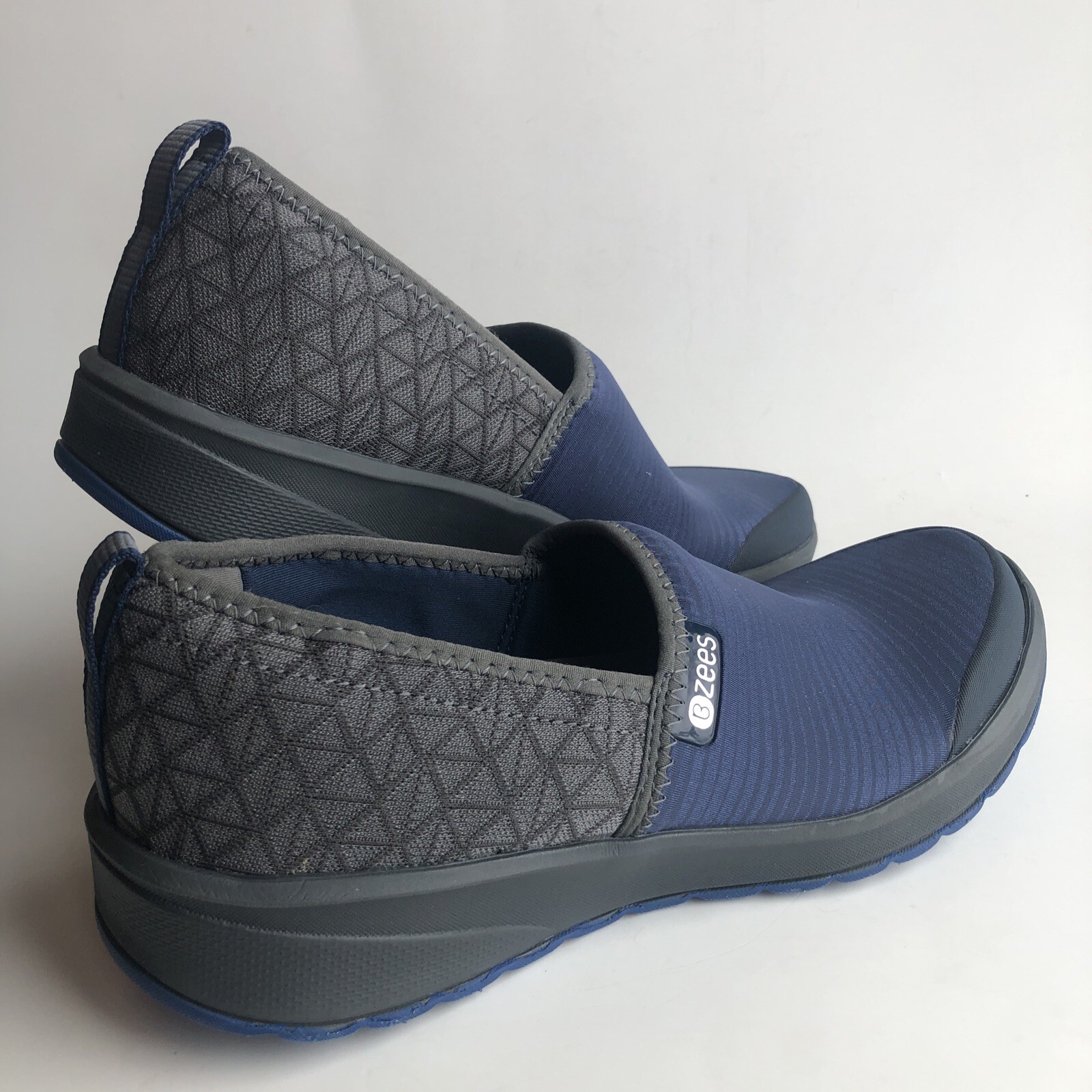 KEEN Scarpe da donna sneakers slip on BZees Glee blu navy grigio 8 5 m astronave Earth Epcot