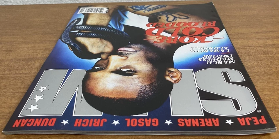 SLAM Magazine - Kobe Bryant - "Cold Blooded" Cover - March Madness - May 2006 - Image 4 of 4