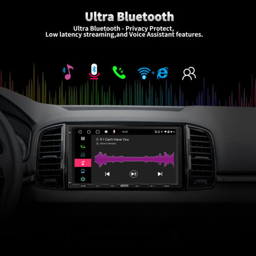 ATOTO 7IN S8MS Android 2DIN ChatGPT Coche Estéreo GPS 4G LTE Inalámbrico Android Automático - Imagen 10 de 15
