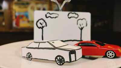 Auftretender Auto Zaubertrick von Hyde Ren - Karte zu 3D Auto Illusion