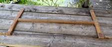 alte Holzs&auml;ge, Gestells&auml;ge f&uuml;r 2 Mann - 75 cm S&auml;geblatt