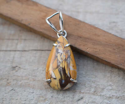 925 Sterling Silver Natural Brecciated Mookaite Designer Handmade Pendants PL-21
