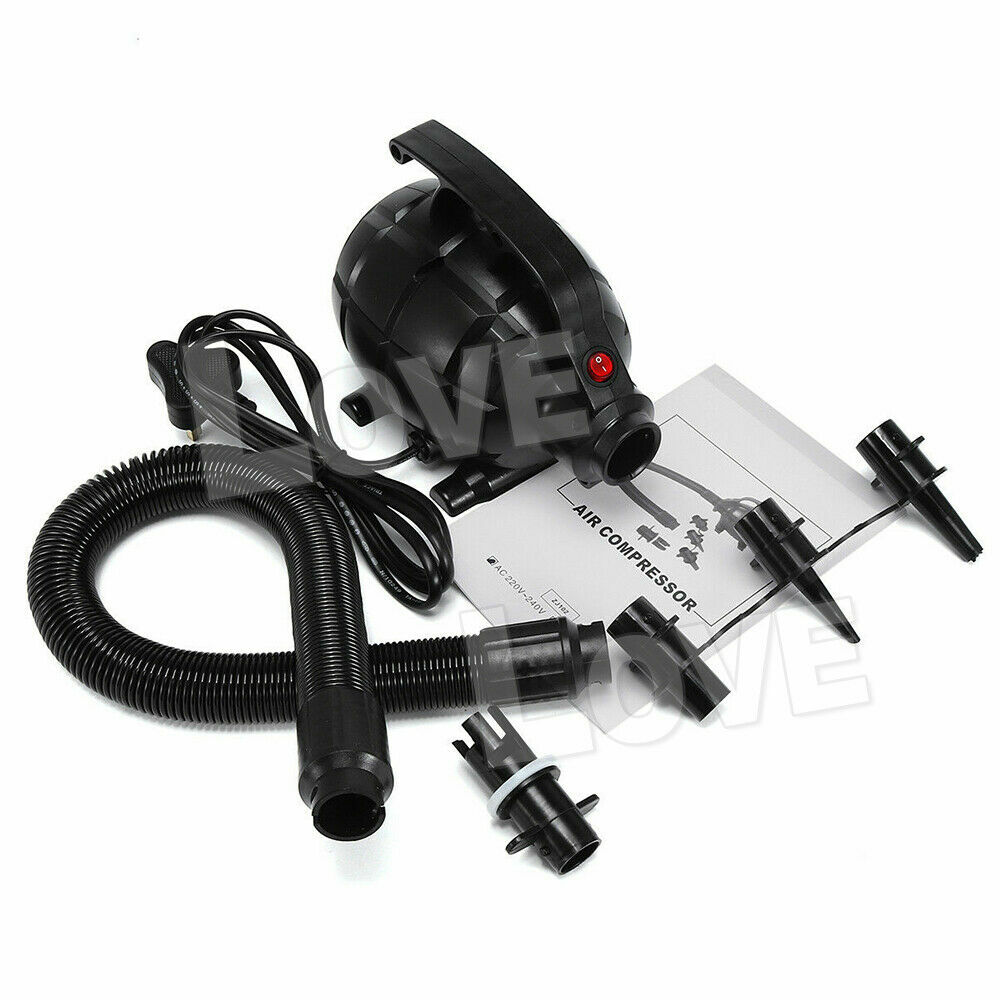 600W Electric Pump Air Pump Inflatable Air Track Mat 3 Nozzles Airtrack