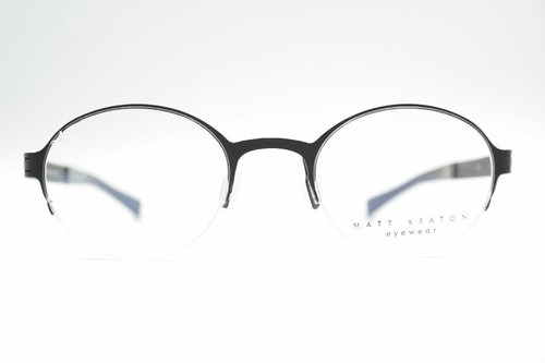 Monture De Lunettes Matt Keaton MK1055 Neuve Avec étiquettes - Forme Ovale Noir Marron