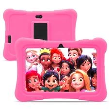 PRITOM 7 inch Kid Tablet Android OS PC Quad Core 32GB Pad 3000mAh Wifi NEW