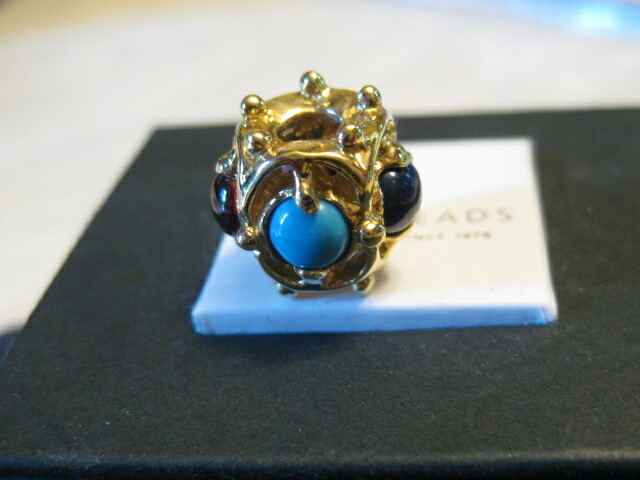 AUTHENTIC New in Box Trollbeads 18k Gold Wisdom Bead Style 81713 