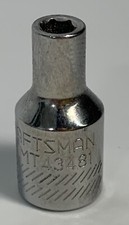 5/32" CRAFTSMAN CMMT43481 Standard SAE 6-pt 1/4-in Drive Shallow Socket Ratchet