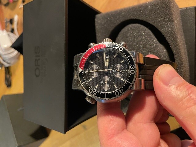 oris tt1 diver chronograph