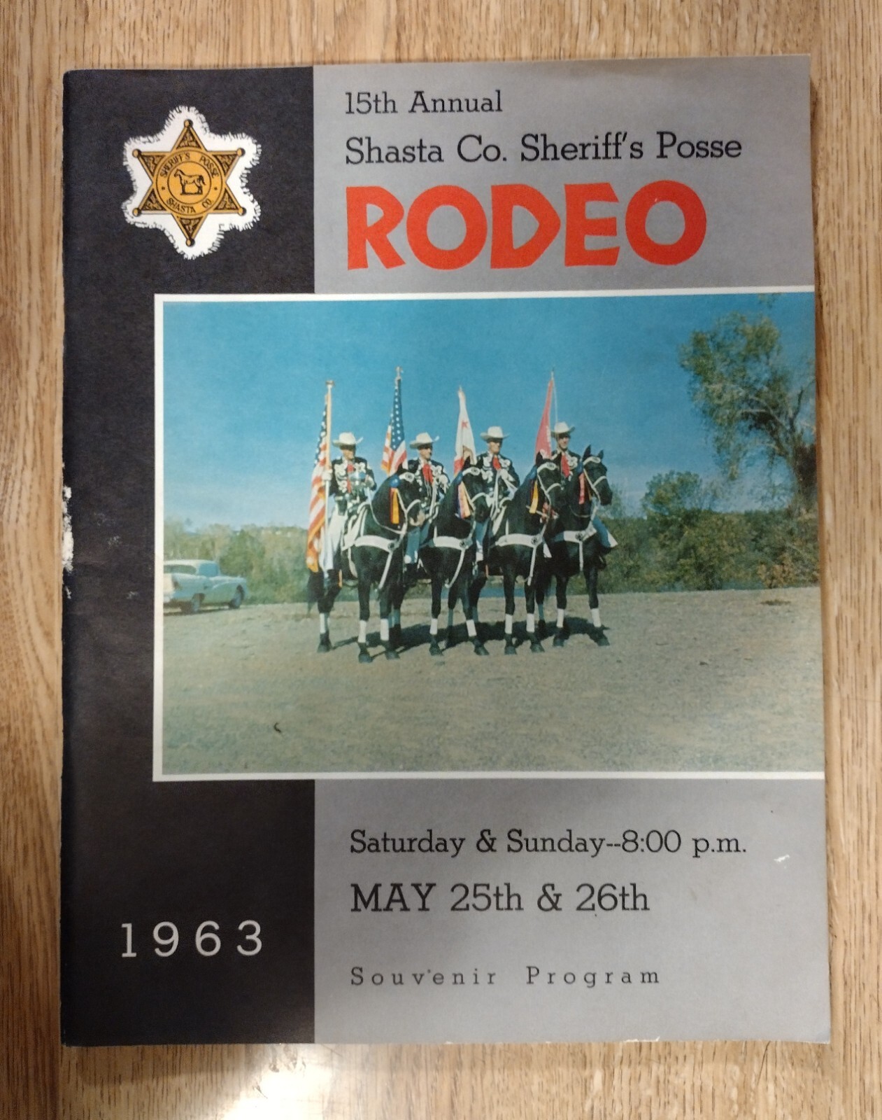 1963 Shasta County Rodeo Souvenir Program | eBay