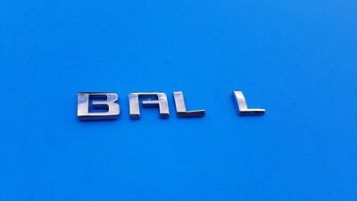 05 06 07 08 09 10 CHEVROLET COBALT LT LS B A L L REAR EMBLEM BADGE LETTERS A24