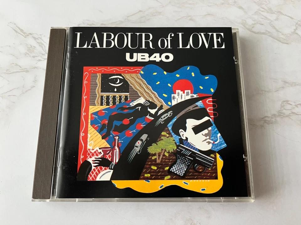 UB40 Labour Of Love CD WEST GERMANY BLUE FACE Virgin/DEP DEPCD5 James Brown RARE - Imagem 3 de 4