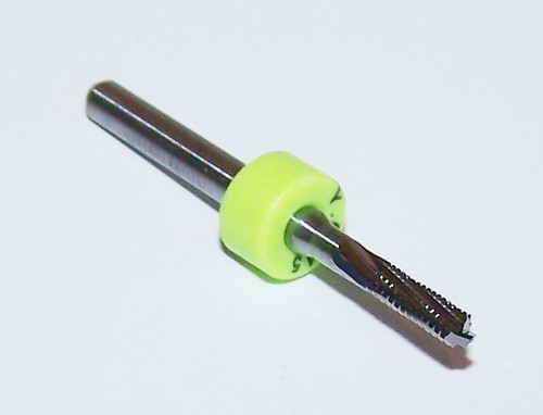 (5) 2.40mm (.0945") CHIPBREAKER CARBIDE ROUTER BURRS, LOW SHEAR FRACTURE DESIGN - Picture 2 of 2