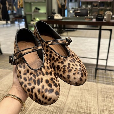 New Womens Round Toe Straight Buckle Casual Comfortable Mary Jane Ballet Shoes 