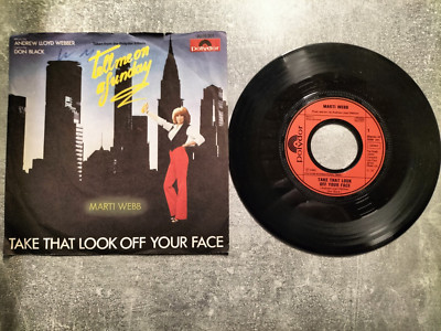 Marti Webb: Take That Look Off Your Face / Single Polydor/ Oldie - Pop