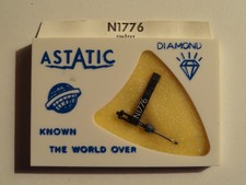ASTATIC N1776 NEEDLE STYLUS - NOS - NEW OLD STOCK - DIAMOND - SAPPHIRE